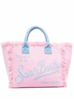 ( Neue Saison ) MC2 Saint Barth Bestickte Handtasche Emb 2177