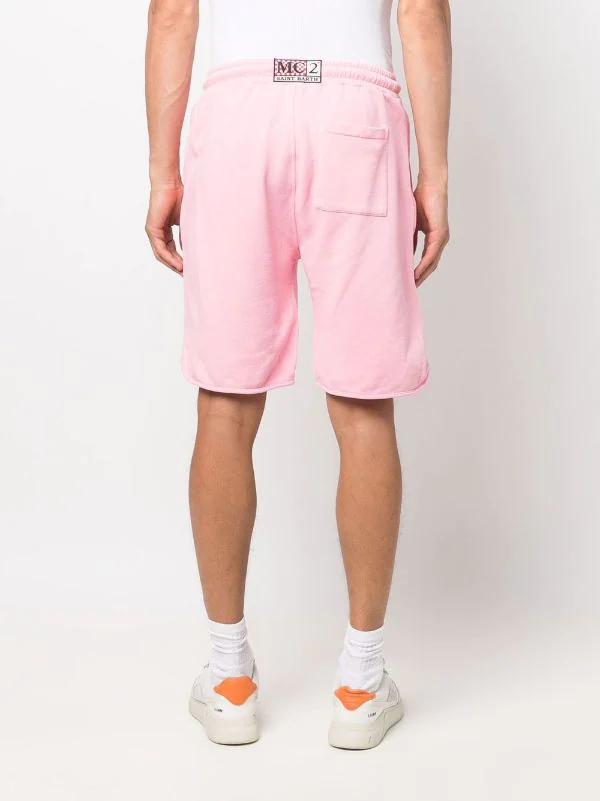 ( Neue Saison ) MC2 Saint Barth 21 PINK 00023B Bestickte Joggingshorts Herren 6 ( Neue Saison ) MC2 Saint Barth 21 PINK 00023B Bestickte Joggingshorts Herren – Bild 4