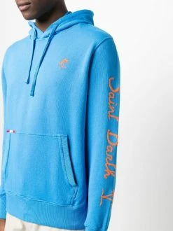 ( Neue Saison ) MC2 Saint Barth Hoodie Mit Slogan-Stickerei 17 EMB PALM TREES -MC2 Saint Barth Geschäft 18390658 39417758 600