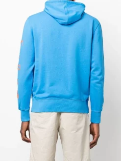 ( Neue Saison ) MC2 Saint Barth Hoodie Mit Slogan-Stickerei 17 EMB PALM TREES -MC2 Saint Barth Geschäft 18390658 39417760 600