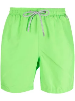 ( Neue Saison ) MC2 Saint Barth Lighting Pantone Badeshorts 75 GREEN FLUO
