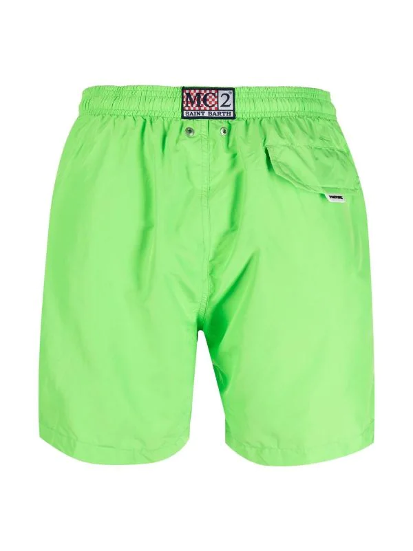 ( Neue Saison ) MC2 Saint Barth Lighting Pantone Badeshorts 75 GREEN FLUO 4 ( Neue Saison ) MC2 Saint Barth Lighting Pantone Badeshorts 75 GREEN FLUO – Bild 2