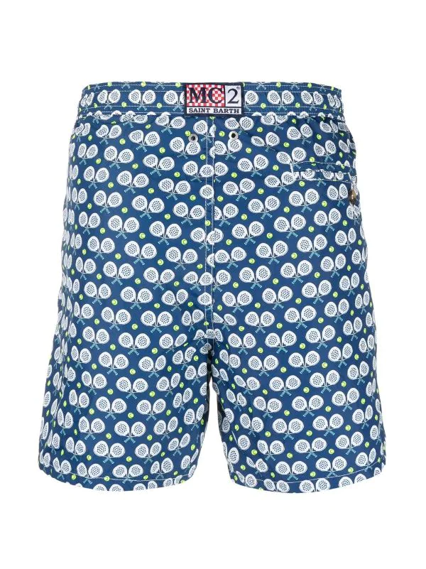( Neue Saison ) MC2 Saint Barth 17 PADEL MATCH Badeshorts Mit Padel-Print Herren 4 ( Neue Saison ) MC2 Saint Barth 17 PADEL MATCH Badeshorts Mit Padel-Print Herren – Bild 2