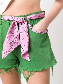 ( Neue Saison ) MC2 Saint Barth Jeans-Shorts Mit Gürtel 00517B DEN57 BANDANNA ROUND 21 -MC2 Saint Barth Geschäft 18396538 39602643 600