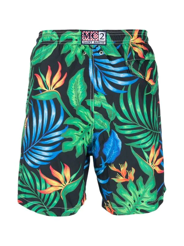 ( Neue Saison ) MC2 Saint Barth Badeshorts Mit Tropischem Print 00 TROPICAL SOUND 4 ( Neue Saison ) MC2 Saint Barth Badeshorts Mit Tropischem Print 00 TROPICAL SOUND – Bild 2