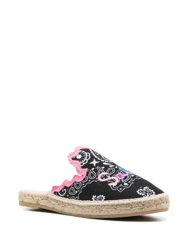 ( Neue Saison ) MC2 Saint Barth Espadrilles Mit Paisley-Print EMB BANDANA ROUND MCOL 00 4 ( Neue Saison ) MC2 Saint Barth Espadrilles Mit Paisley-Print EMB BANDANA ROUND MCOL 00 – Bild 2