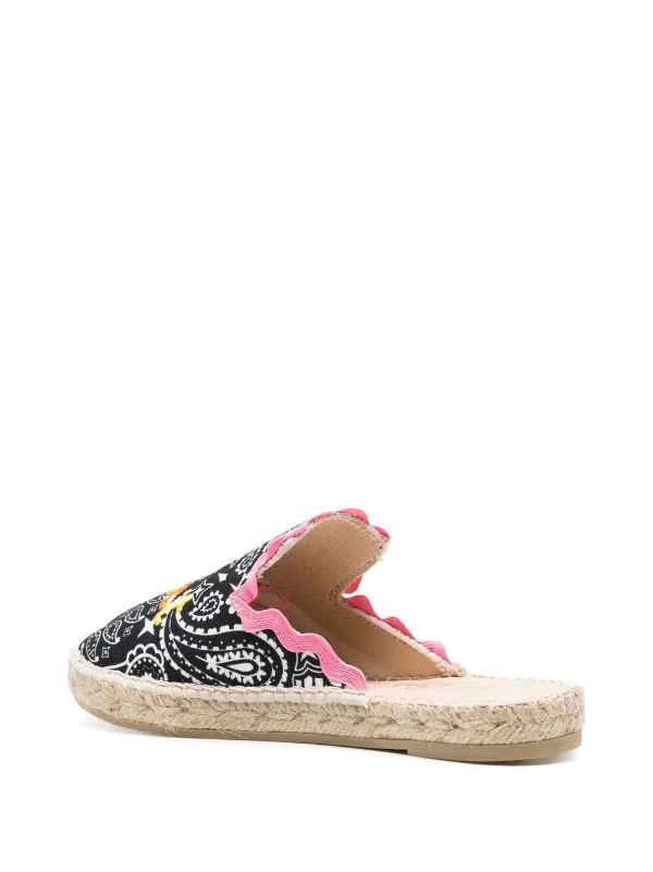 ( Neue Saison ) MC2 Saint Barth Espadrilles Mit Paisley-Print EMB BANDANA ROUND MCOL 00 5 ( Neue Saison ) MC2 Saint Barth Espadrilles Mit Paisley-Print EMB BANDANA ROUND MCOL 00 – Bild 3
