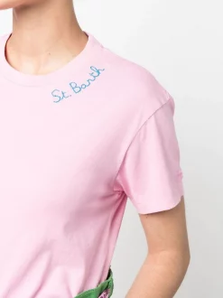 ( Neue Saison ) MC2 Saint Barth Rose-pink T-Shirt Mit Aufgesticktem Logo Damen 11 ( Neue Saison ) MC2 Saint Barth Rose-pink T-Shirt Mit Aufgesticktem Logo Damen -MC2 Saint Barth Geschäft 18405275 39823826 600
