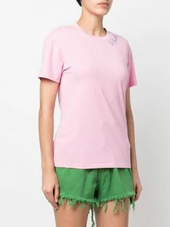 ( Neue Saison ) MC2 Saint Barth Rose-pink T-Shirt Mit Aufgesticktem Logo Damen 9 ( Neue Saison ) MC2 Saint Barth Rose-pink T-Shirt Mit Aufgesticktem Logo Damen -MC2 Saint Barth Geschäft 18405275 39824553 600