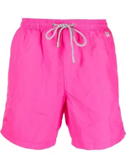 ( Neue Saison ) MC2 Saint Barth Lighting Badeshorts Mit Kordelzug 25 PINK FLUO