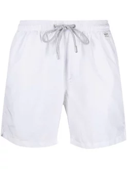 ( Neue Saison ) MC2 Saint Barth 01 WHITE Lighting Badeshorts Herren