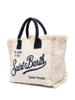 ( Neue Saison ) MC2 Saint Barth 01592B NEUTRAL Strandtasche Mit Logo Damen -MC2 Saint Barth Geschäft 18421860 39796699 600