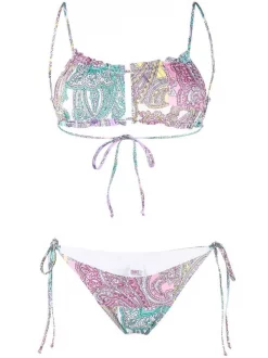 ( Neue Saison ) MC2 Saint Barth Bikini Mit Paisley-Print Damen