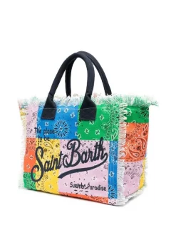 ( Neue Saison ) MC2 Saint Barth Strandtasche Mit Print 00208B MULTICOLOR -MC2 Saint Barth Geschäft 18424019 39759145 600