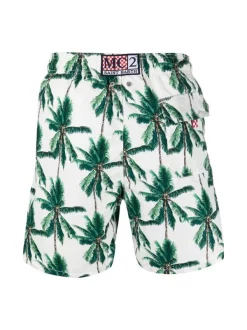 ( Neue Saison ) MC2 Saint Barth Badeshorts Mit Palmen-Print Herren -MC2 Saint Barth Geschäft 18424097 39651861 600
