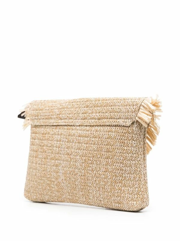 ( Neue Saison ) MC2 Saint Barth Bestickte Stroh-Clutch Damen 5 ( Neue Saison ) MC2 Saint Barth Bestickte Stroh-Clutch Damen – Bild 3