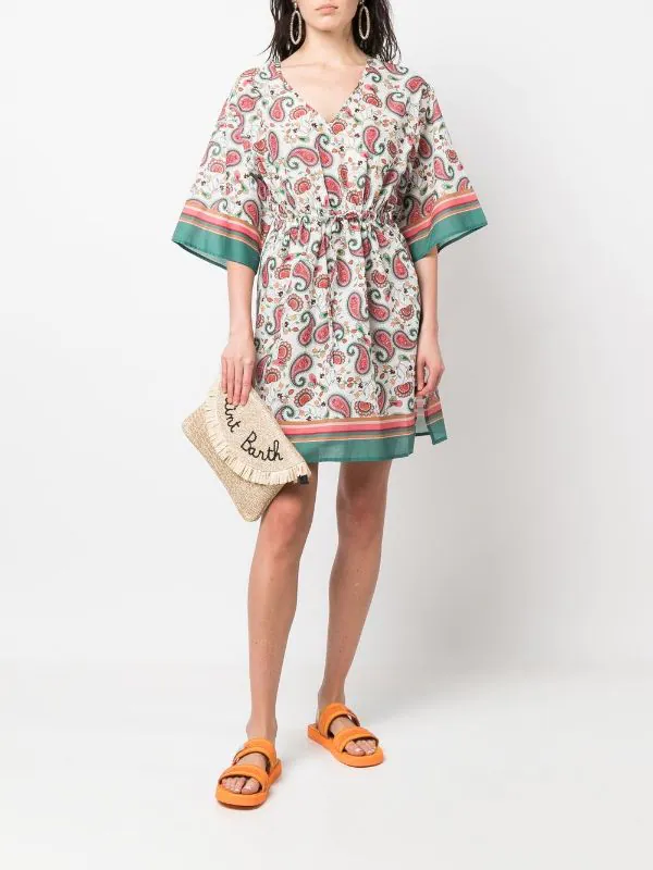 ( Neue Saison ) MC2 Saint Barth Bestickte Stroh-Clutch Damen 4 ( Neue Saison ) MC2 Saint Barth Bestickte Stroh-Clutch Damen – Bild 2