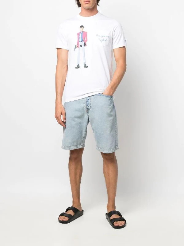 ( Neue Saison ) MC2 Saint Barth Austin T-Shirt EMB FUJIKO 01N 4 ( Neue Saison ) MC2 Saint Barth Austin T-Shirt EMB FUJIKO 01N – Bild 2