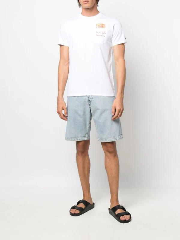 ( Neue Saison ) MC2 Saint Barth EMB CUCCIOLO 01N Austin T-Shirt Herren 4 ( Neue Saison ) MC2 Saint Barth EMB CUCCIOLO 01N Austin T-Shirt Herren – Bild 2