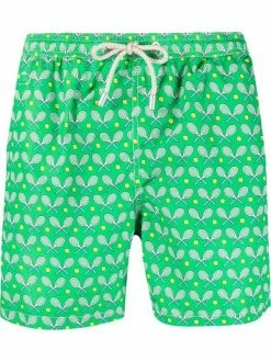 MC2 Saint Barth Geschäft 9 ( Neue Saison ) MC2 Saint Barth Badeshorts Mit Tennis-Print Herren