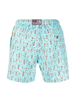 ( Neue Saison ) MC2 Saint Barth Shorts Mit Grafischem Print Herren -MC2 Saint Barth Geschäft 18438283 39683407 600