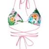 ( Neue Saison ) MC2 Saint Barth Veronika Neckholder-Bikinioberteil Damen