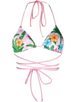 ( Neue Saison ) MC2 Saint Barth Veronika Neckholder-Bikinioberteil Damen