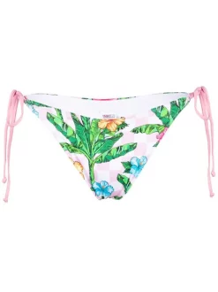 ( Neue Saison ) MC2 Saint Barth Marielle Bikinihöschen CHECKY PALM 21