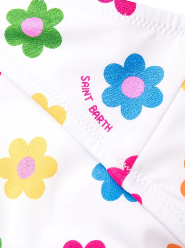 ( Neue Saison ) MC2 Saint Barth HAPPYDAISYCOL Marielle Checky Bikinihöschen Mit Blumigem Print Damen 6 ( Neue Saison ) MC2 Saint Barth HAPPYDAISYCOL Marielle Checky Bikinihöschen Mit Blumigem Print Damen – Bild 4