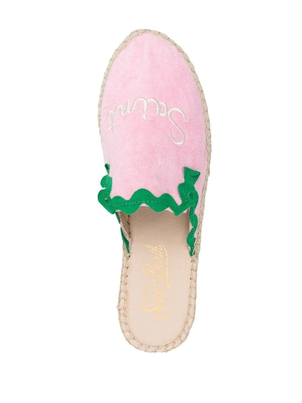 ( Neue Saison ) MC2 Saint Barth Espadrilles Mit Logo-Stickerei 00082B ROSA 6 ( Neue Saison ) MC2 Saint Barth Espadrilles Mit Logo-Stickerei 00082B ROSA – Bild 4