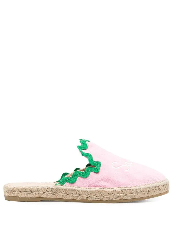 ( Neue Saison ) MC2 Saint Barth Espadrilles Mit Logo-Stickerei 00082B ROSA 3 ( Neue Saison ) MC2 Saint Barth Espadrilles Mit Logo-Stickerei 00082B ROSA
