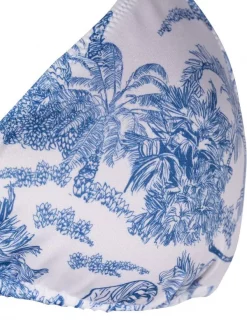 ( Neue Saison ) MC2 Saint Barth 00511B AZZURO Bikinioberteil Mit Print Damen -MC2 Saint Barth Geschäft 18451036 39546645 600