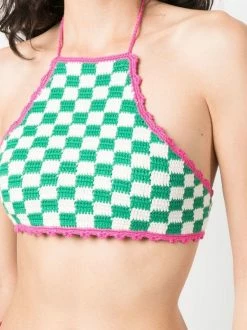 ( Neue Saison ) MC2 Saint Barth Neckholder-Top VERDE -MC2 Saint Barth Geschäft 18451038 39649897 600