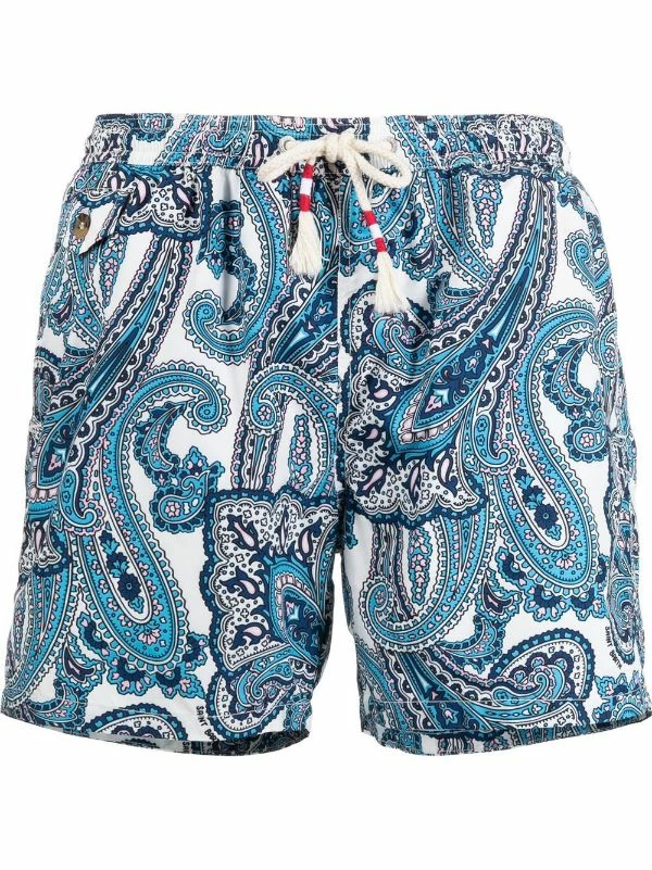 ( Neue Saison ) MC2 Saint Barth Badehose Mit Paisley-Print CACHEMIRE 3 ( Neue Saison ) MC2 Saint Barth Badehose Mit Paisley-Print CACHEMIRE