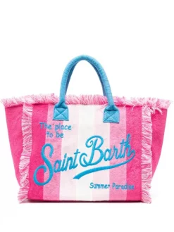 ( Neue Saison ) MC2 Saint Barth Vanity Sponge Handtasche PTSTRIPESHADE7721