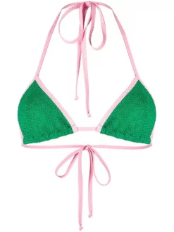 ( Neue Saison ) MC2 Saint Barth Leah Neckholder-Bikinioberteil Damen