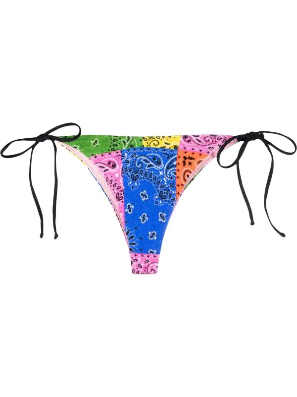 ( Neue Saison ) MC2 Saint Barth MULTICOLOR Bikinihöschen Mit Bandana-Print Damen 3 ( Neue Saison ) MC2 Saint Barth MULTICOLOR Bikinihöschen Mit Bandana-Print Damen