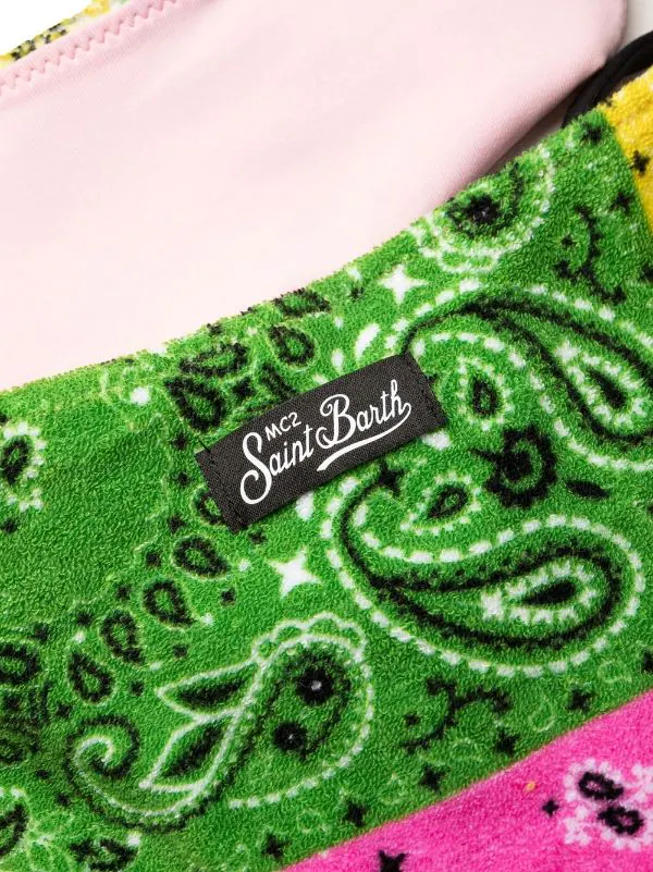 ( Neue Saison ) MC2 Saint Barth MULTICOLOR Bikinihöschen Mit Bandana-Print Damen 5 ( Neue Saison ) MC2 Saint Barth MULTICOLOR Bikinihöschen Mit Bandana-Print Damen – Bild 3