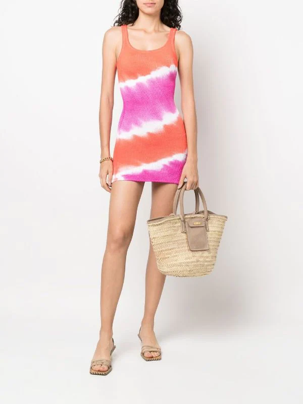 ( Neue Saison ) MC2 Saint Barth Kurzes Trägerkleid Damen 4 ( Neue Saison ) MC2 Saint Barth Kurzes Trägerkleid Damen – Bild 2