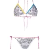 ( Neue Saison ) MC2 Saint Barth Bikinihöschen Mit Bandana-Print Damen