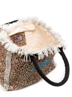 ( Neue Saison ) MC2 Saint Barth Shopper Mit Logo EMB SAND LEOPARD MULTIC 11 -MC2 Saint Barth Geschäft 18469420 39800422 600