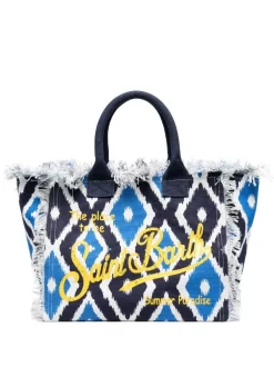 MC2 Saint Barth Geschäft 69 ( Neue Saison ) MC2 Saint Barth Shopper Mit Logo Ikat Dream 31