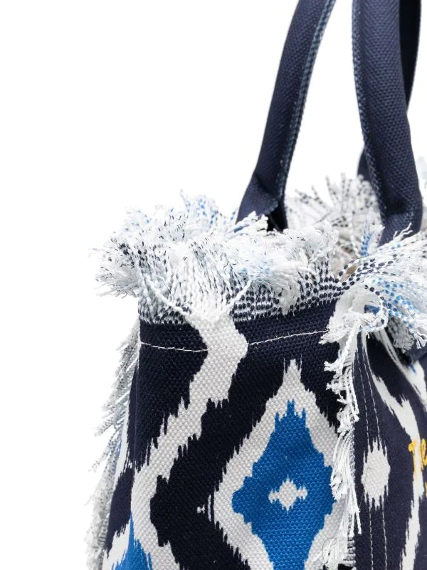 ( Neue Saison ) MC2 Saint Barth Shopper Mit Logo Ikat Dream 31 6 ( Neue Saison ) MC2 Saint Barth Shopper Mit Logo Ikat Dream 31 – Bild 4