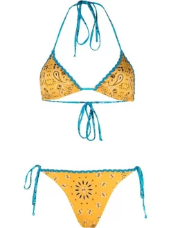MC2 Saint Barth Geschäft 67 ( Neue Saison ) MC2 Saint Barth Bikini Mit Paisley-Print Damen