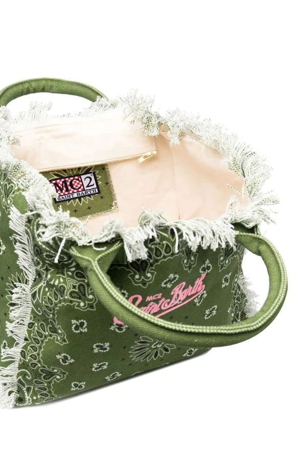 ( Neue Saison ) MC2 Saint Barth Shopper Mit Logo Damen 7 ( Neue Saison ) MC2 Saint Barth Shopper Mit Logo Damen – Bild 5