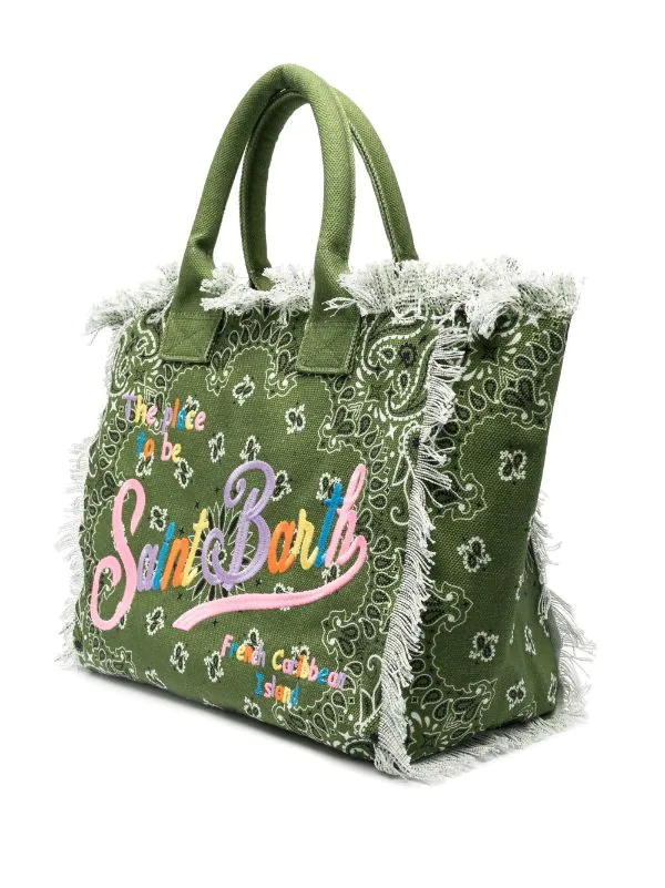 ( Neue Saison ) MC2 Saint Barth Shopper Mit Logo Damen 5 ( Neue Saison ) MC2 Saint Barth Shopper Mit Logo Damen – Bild 3