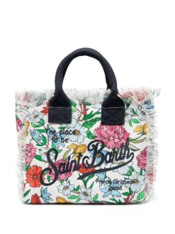 ( Neue Saison ) MC2 Saint Barth Colette Tasche Mit Blumigem Print 00012B FLOWER FOREST 01