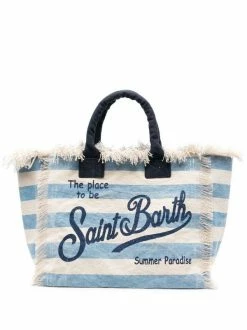( Neue Saison ) MC2 Saint Barth Shopper Mit Logo LIG31