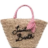 ( Neue Saison ) MC2 Saint Barth Handtasche Mit Logo-Stickerei EMB SB V4161