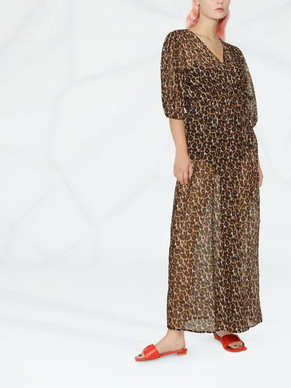 ( Neue Saison ) MC2 Saint Barth LEOPARD 11 Wickelkleid Mit Leopardenmuster Damen 5 ( Neue Saison ) MC2 Saint Barth LEOPARD 11 Wickelkleid Mit Leopardenmuster Damen – Bild 3